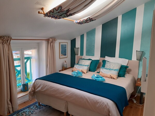 3 chambres, fer et planche à repasser, accès au Wi-Fi (inclus)