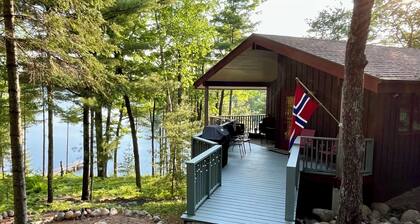 A Little Piece of Scandinavia In The North Woods, Spider Lake Chain, Hayward, WI