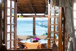 House, 2 Bedrooms, Sea View (Argiro) | View from room - Traditional Homes of Crete (Agios Nikolaos)