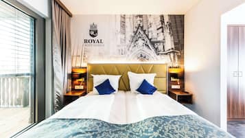 Hochwertige Bettwaren, Minibar, Zimmersafe, Schreibtisch