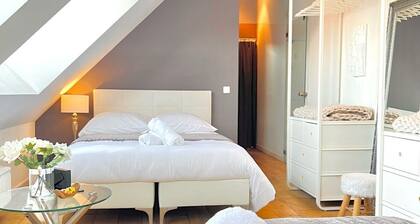 Modern Loft Duplex Penthouse with Balcony & Gym