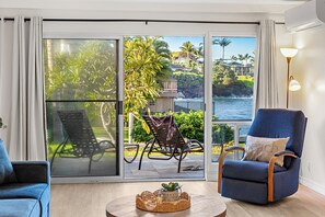 TV, DVD player, books