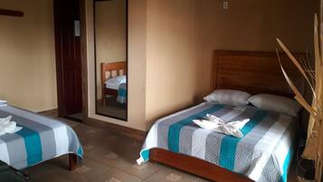 Free WiFi, bed sheets