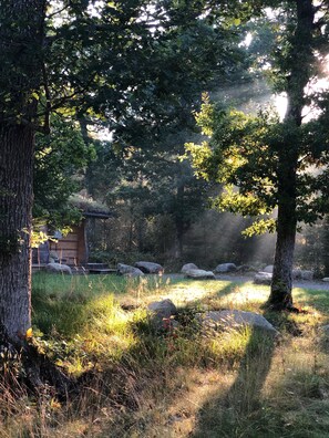 Overnatningsstedets område