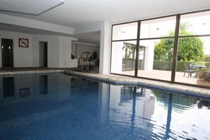 Indoor pool, outdoor pool