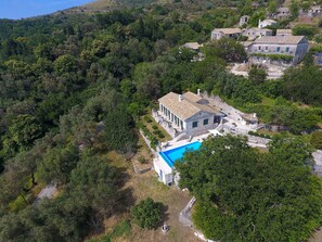 Exterior -  Stone Built in a Private Estate with Great Views and Privacy (Corfu)