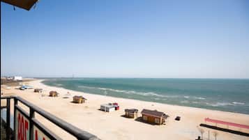 Blick von der Unterkunft