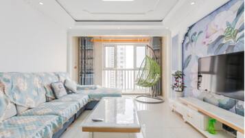 Design-Suite, 2 Queen-Betten, Nichtraucher | Schreibtisch, kostenloses WLAN