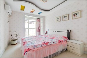 Apartment, 2 Schlafzimmer | 2 Schlafzimmer, Verdunkelungsvorhänge, kostenloses WLAN