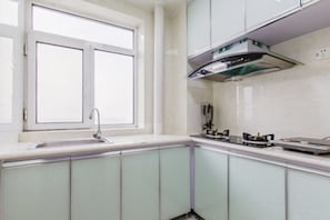 Apartment, 1 Schlafzimmer | Eigene Kochnische | Herdplatte, Wasserkocher