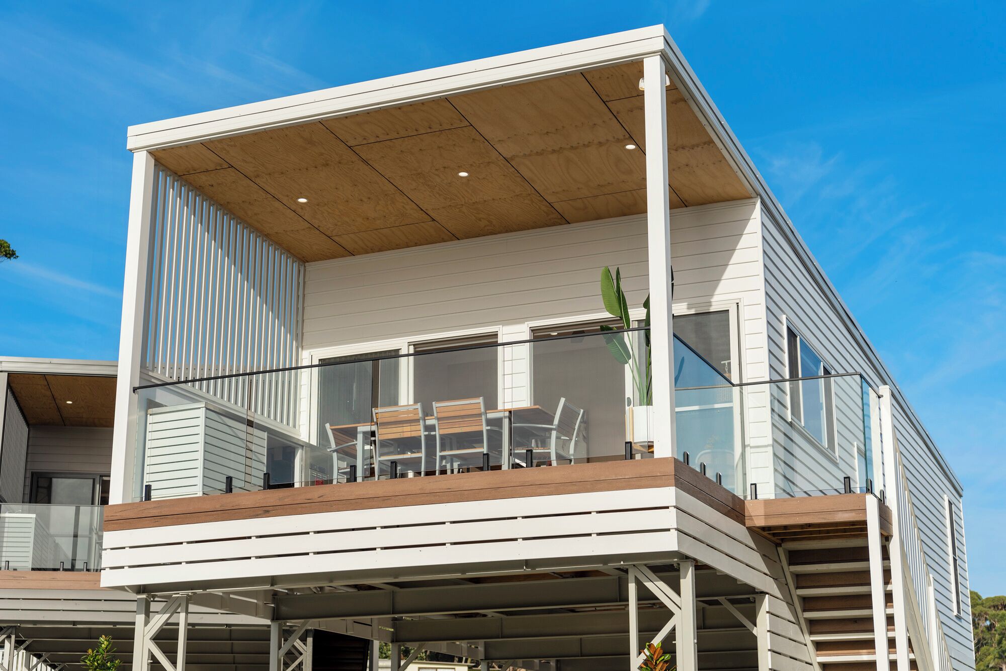 Ferienhaus, 3 Schlafzimmer, Meerblick | Bügeleisen/Bügelbrett, kostenloses WLAN, Bettwäsche