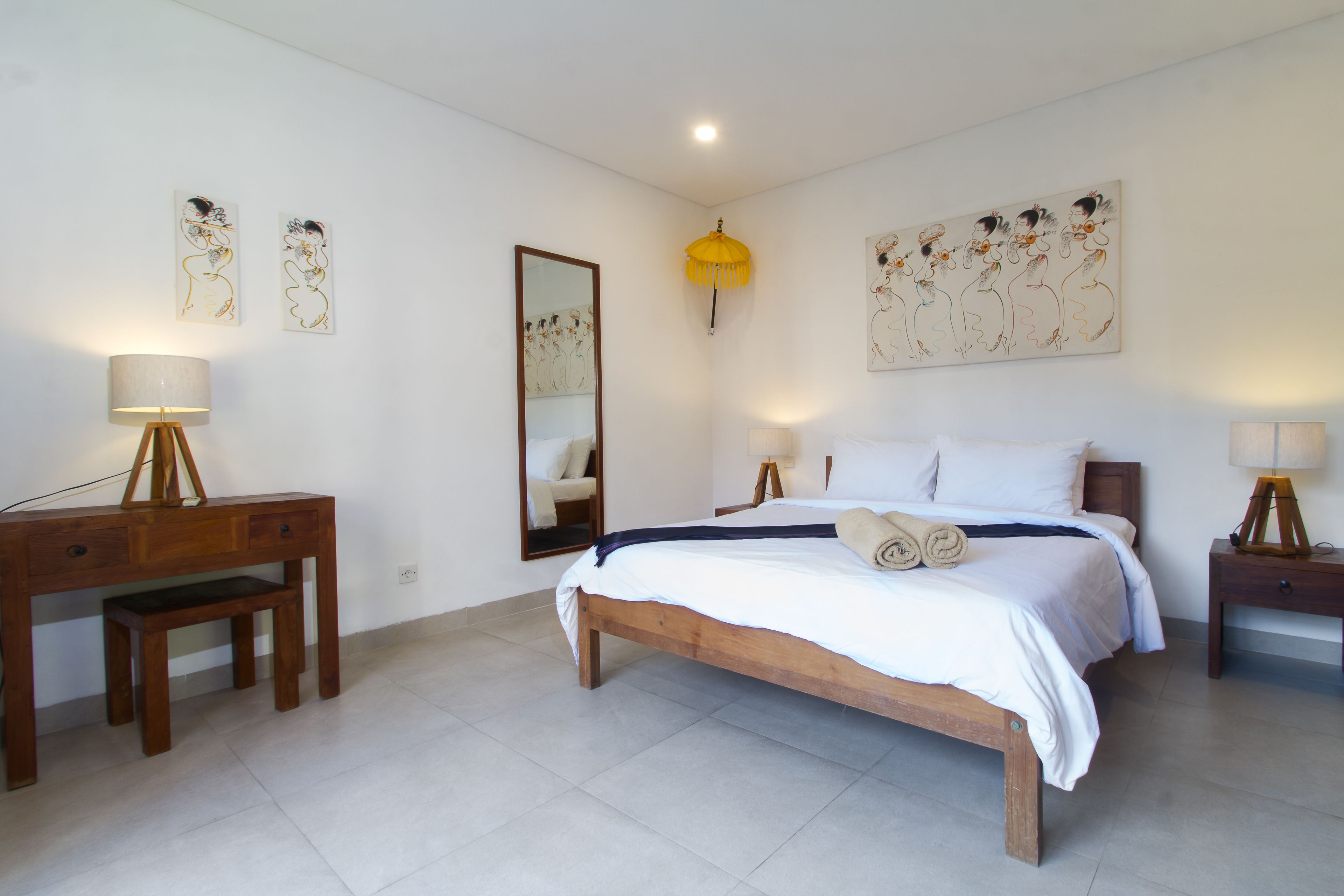 family villa, 2 bedrooms, private pool, beachside | 2 bedrooms, in-room safe, blackout curtains, iron/ironing board