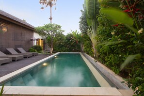 Familjevilla - 2 sovrum - privat pool - vid stranden | Privat pool