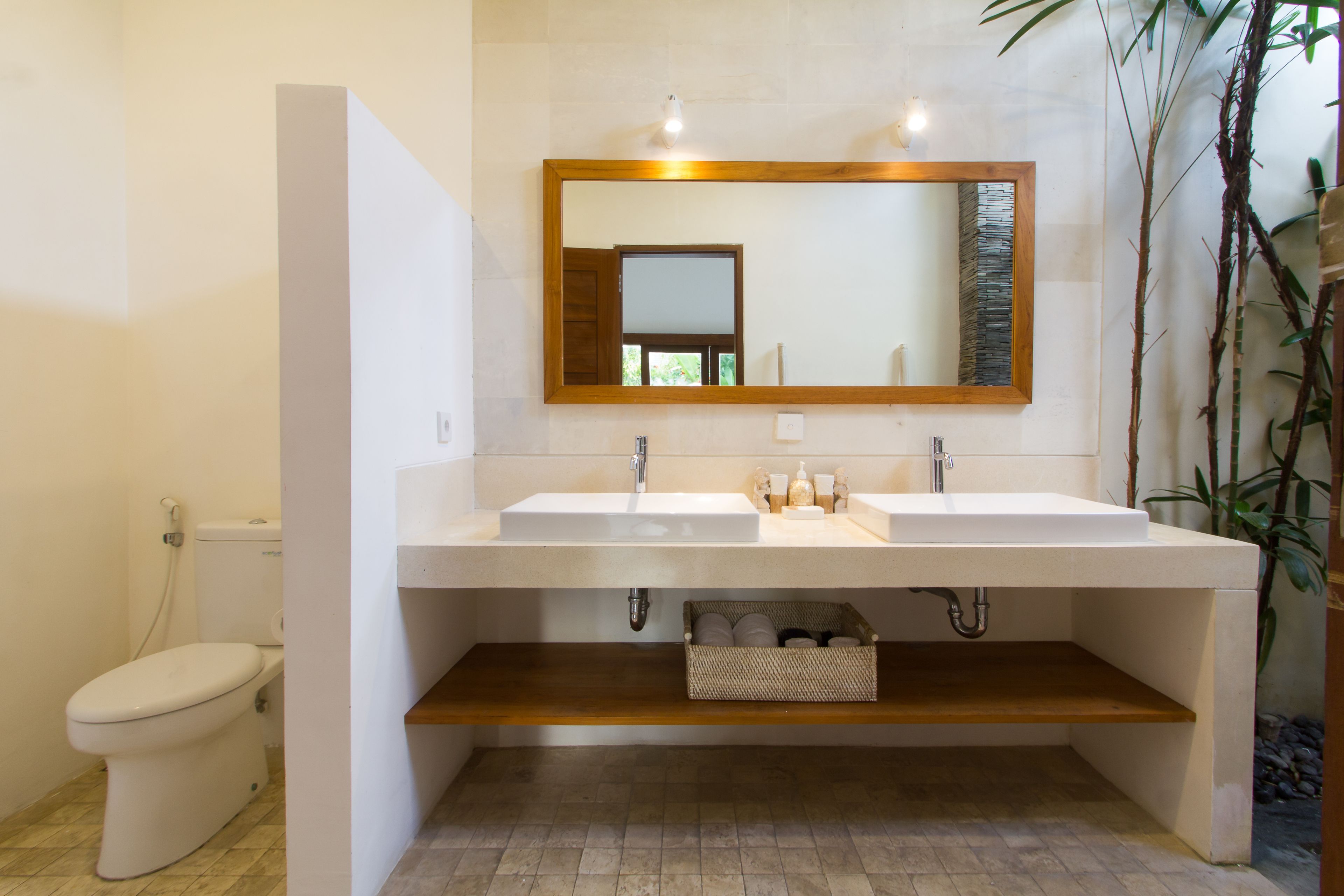 family villa, 2 bedrooms, private pool, beachside | bathroom sink