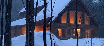 Riverfront Ski Chalet Cabin only minutes to Sunday River Resort & Trails Galore!