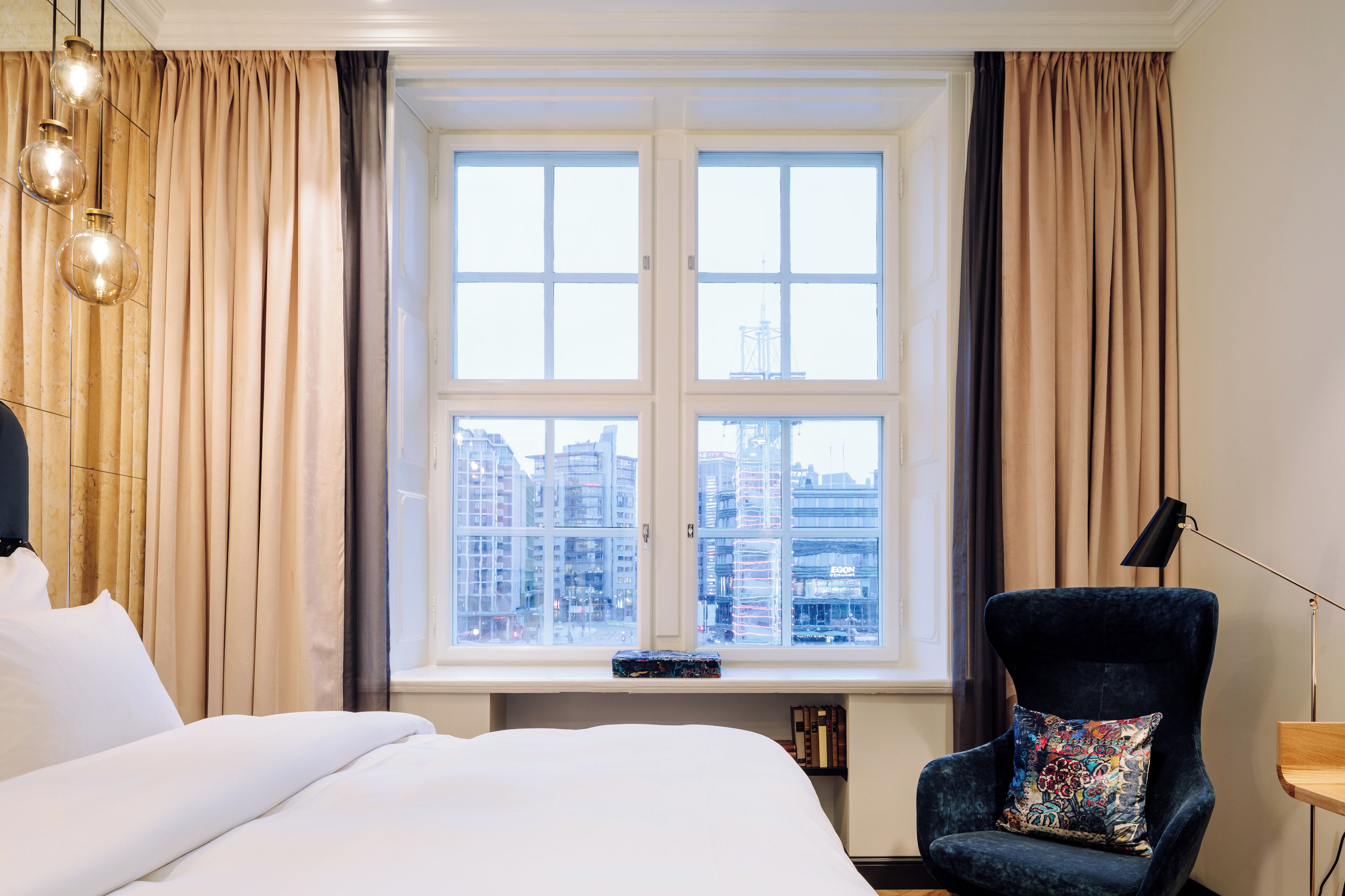 Hypo-allergenic bedding, minibar, in-room safe, individually decorated