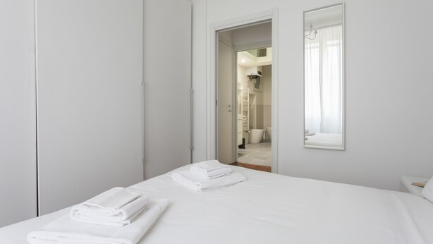 อพาร์ทเมนท์ (2 Bedrooms) | 1 ห้องนอน, พื้นที่ทำงานแบบใช้แล็ปท็อป, เตารีด/โต๊ะรีดผ้า