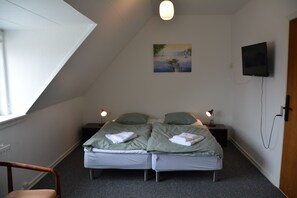 Dobbeltværelse | Gratis Wi-Fi, sengetøj