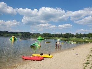 Beach nearby, sun-loungers - House Lorea near Lake Bütgenbach (Bütgenbach)