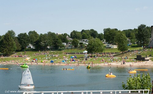 Situé au centre de Bütgenbach, location de vacances Lorea