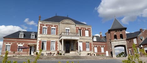 Façade de l’hébergement