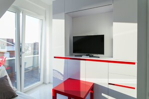 Apartment (3) | Zimmersafe, schallisolierte Zimmer, kostenloses WLAN, Bettwäsche