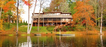 Beautiful Family Lodge on a Private Lake set in 20 secluded acres