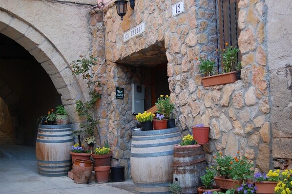 Entrée de l’hébergement