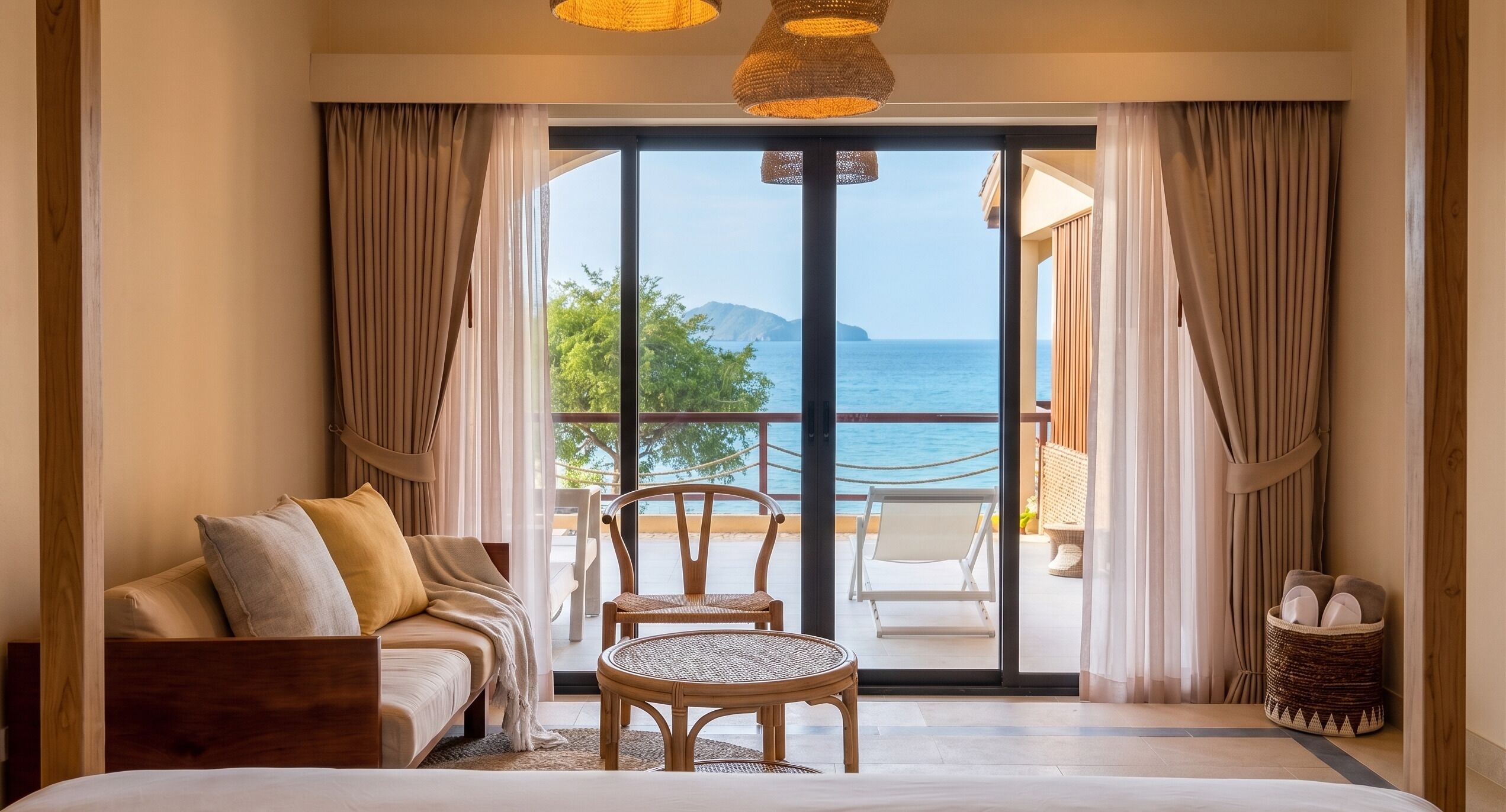 In-room safe, desk, laptop workspace, blackout drapes