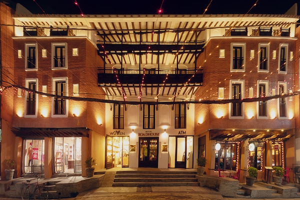 Front of property – evening/night