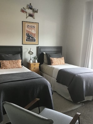 4 bedrooms, iron/ironing board, travel cot, free WiFi