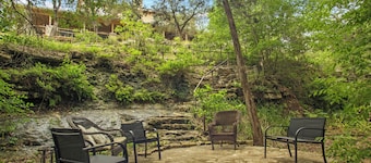 A Perfect Spring Getaway with a Natural Spring Swimming Hole!