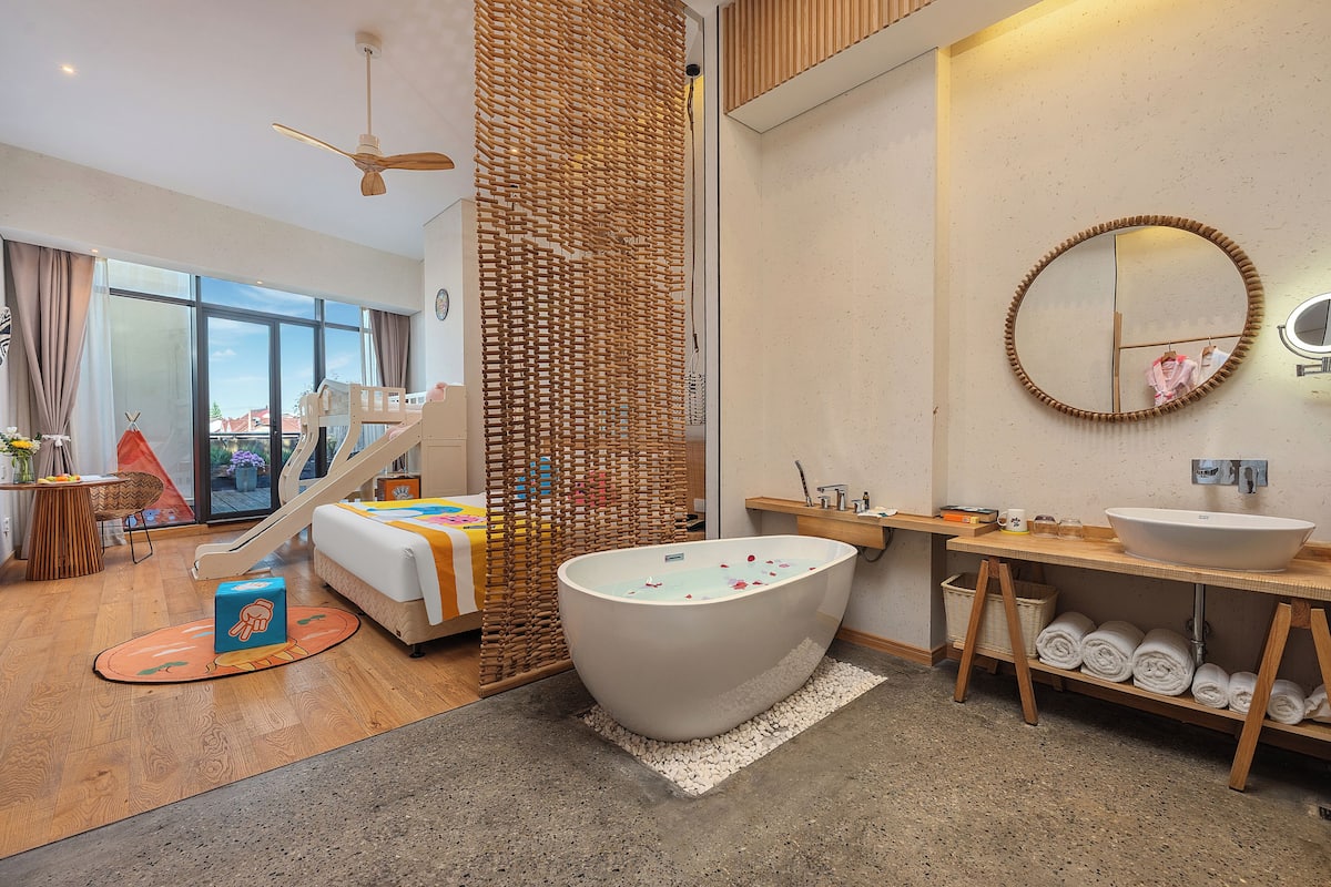 family twin room | 1 bedroom, premium bedding, memory-foam beds, in-room safe