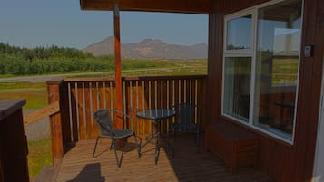 Bústaður - 1 svefnherbergi | Verönd/útipallur