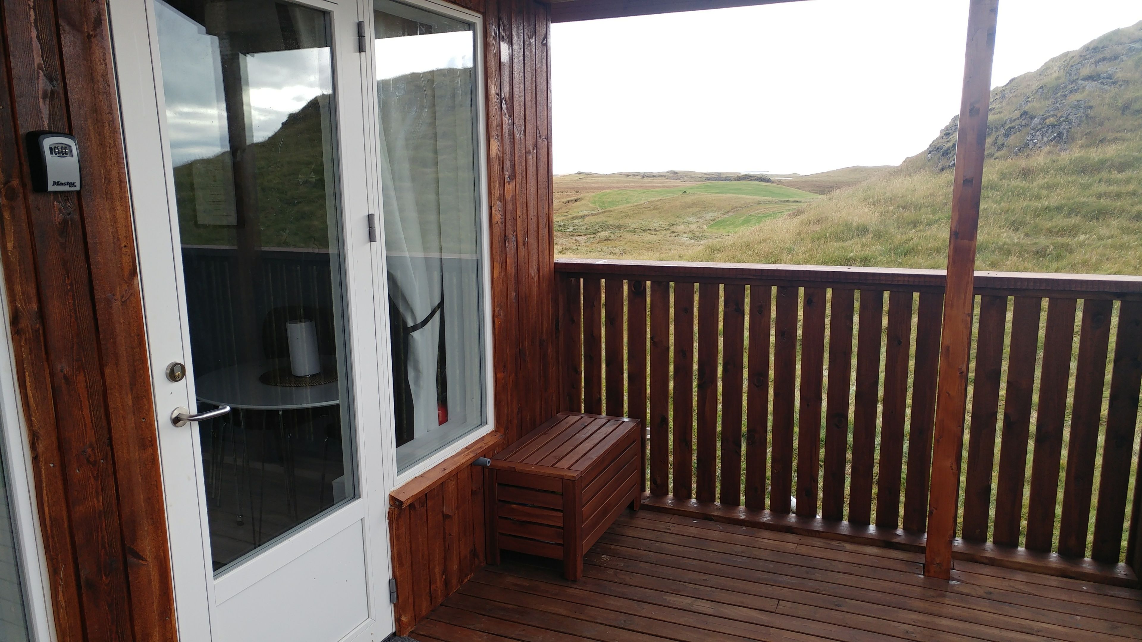 Chalet rustique de base, 1 chambre | Terrasse/patio