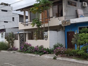 Façade de l’hébergement