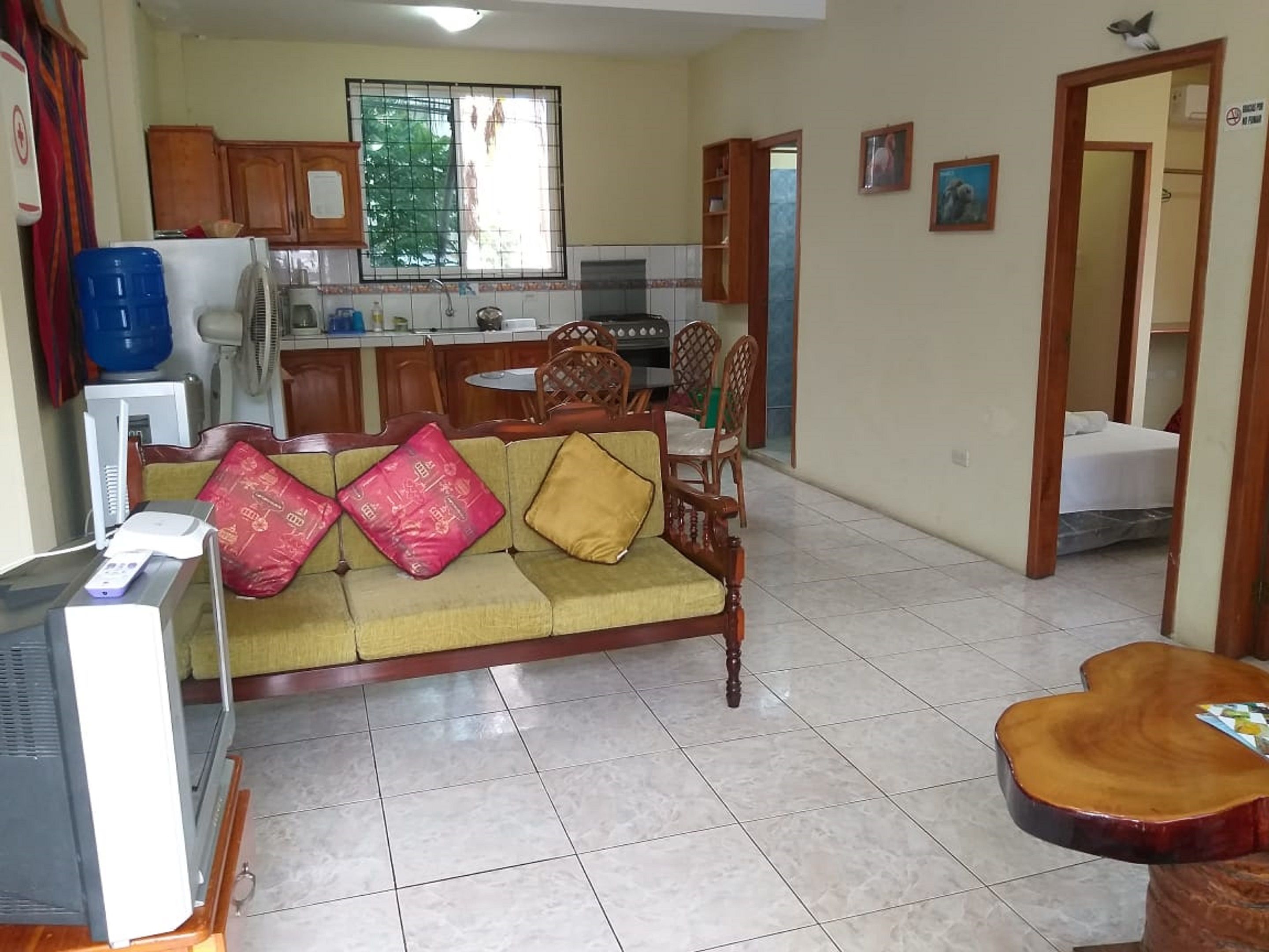 Casa de ciudad familiar, 1 habitación, para no fumadores, vista a la ciudad | Área de sala de estar