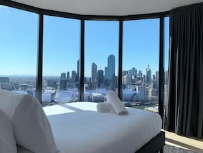 Lägenhet Panoramic - 2 sovrum - icke-rökare - utsikt mot staden | Utsikt från rummet