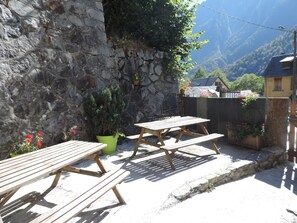 Terrace/patio - Le Barbajou (Aragnouet)