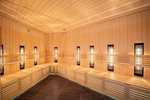 Couples treatment room(s), sauna, body treatments, facials