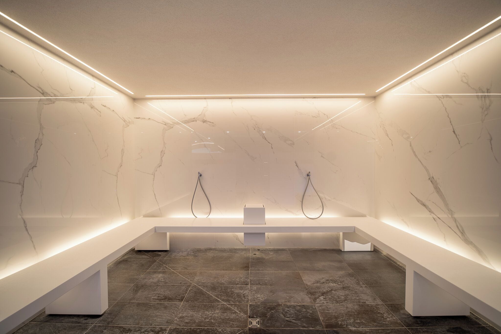 Espace de soins pour les couples, sauna, soins corporels