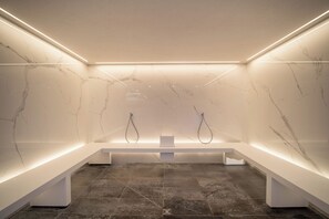 Behandlungsräume für Paare, Sauna, Körperbehandlungen