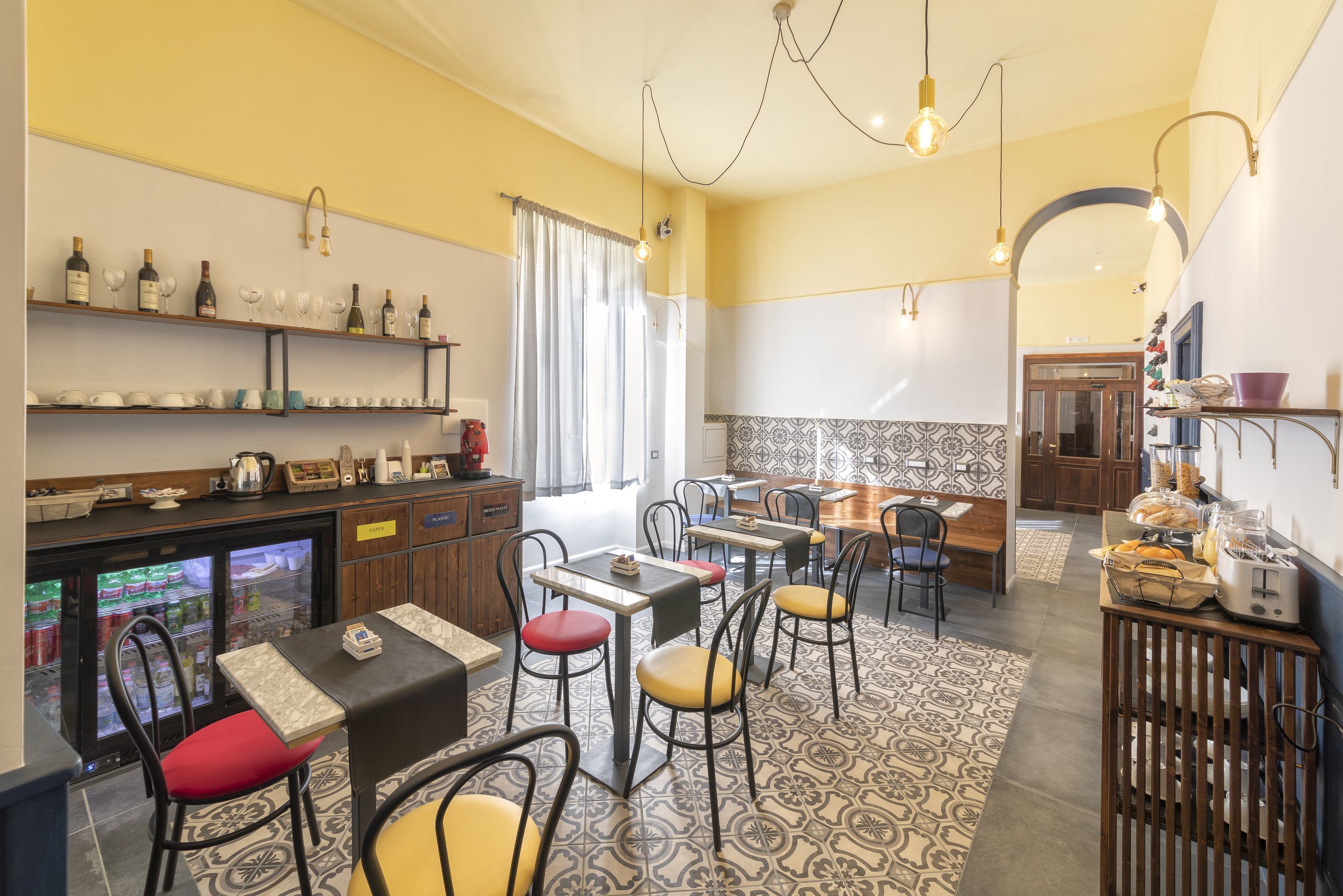 Sala de estar en el lobby