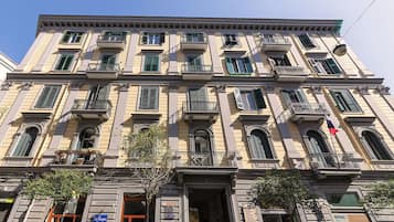 Overnatningsstedets facade