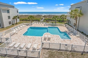 Pool - Sea Cloisters 302b 2 Bedroom Condo by RedAwning (North Myrtle Beach)
