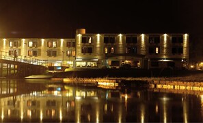 Front of property – evening/night