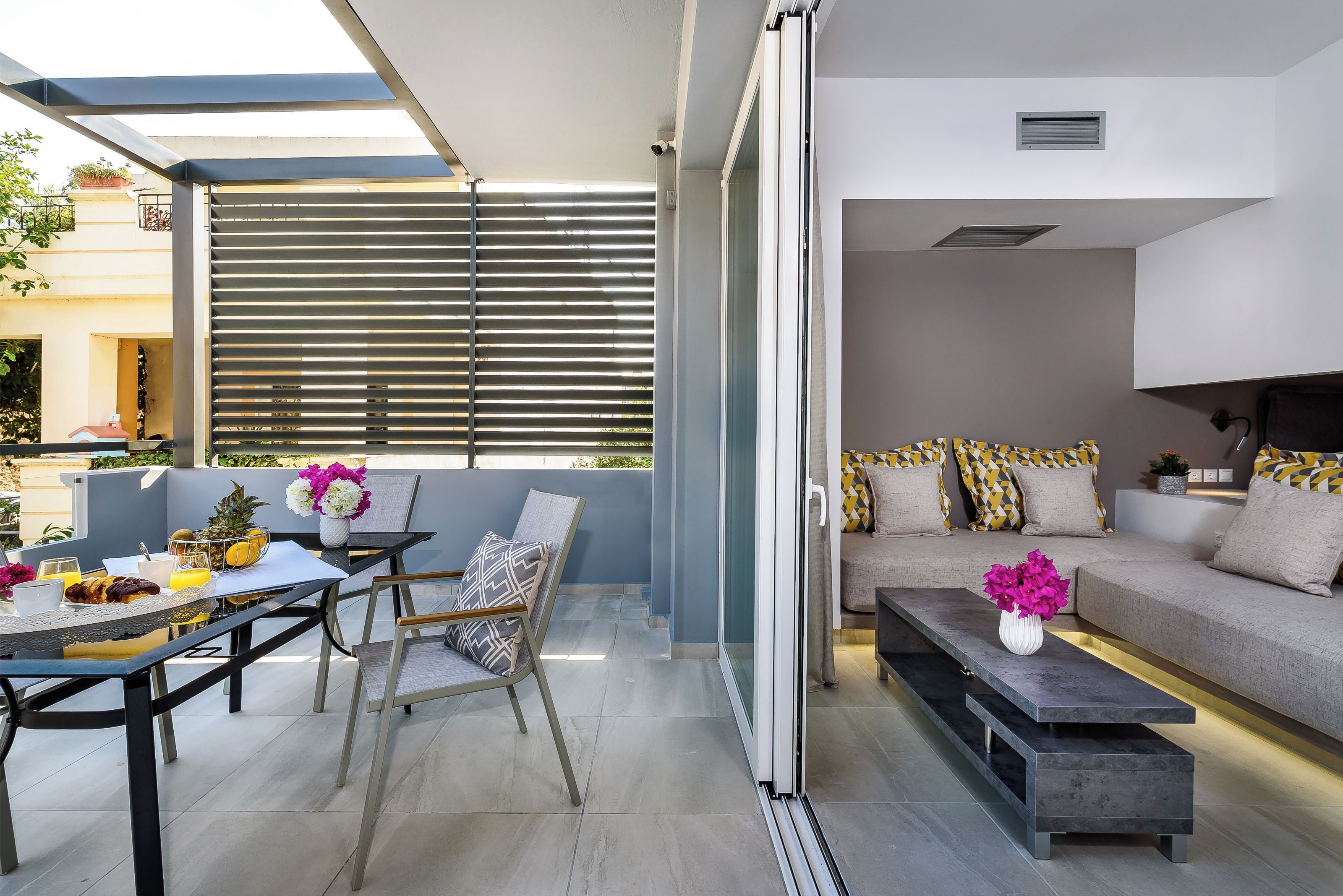 Standaard appartement, balkon (Superior South) | Terras