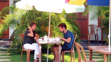 Opções para refeição ao ar livre