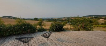 Domaine de Calbiac - On the boardwalk