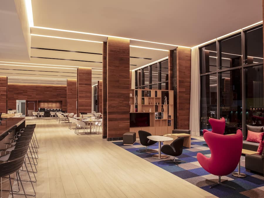 Breakfast, lunch and dinner served